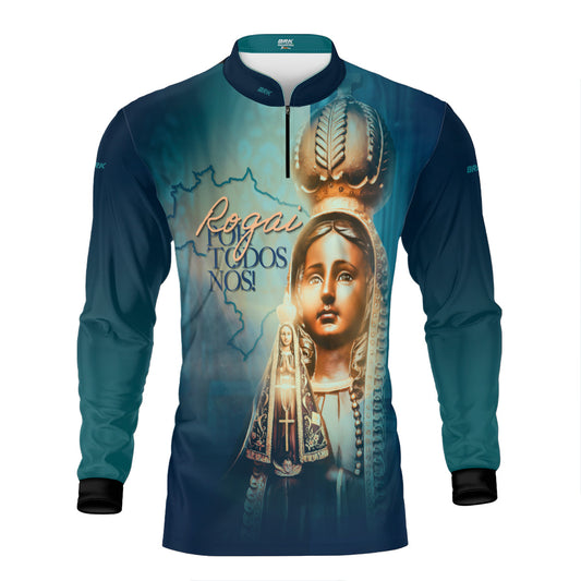 Camisa Agro Brk Eu Sou do Agro Nossa Senhora com Proteção UV50 - Envio Imediato - Brk Agro