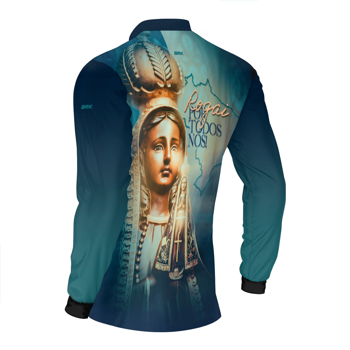 Camisa Agro Brk Eu Sou do Agro Nossa Senhora com Proteção UV50 - Envio Imediato - Brk Agro