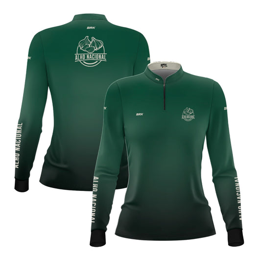 Camisa Agro Feminina Brk Alho Nacional com Proteção Solar UV50+ - Brk Agro