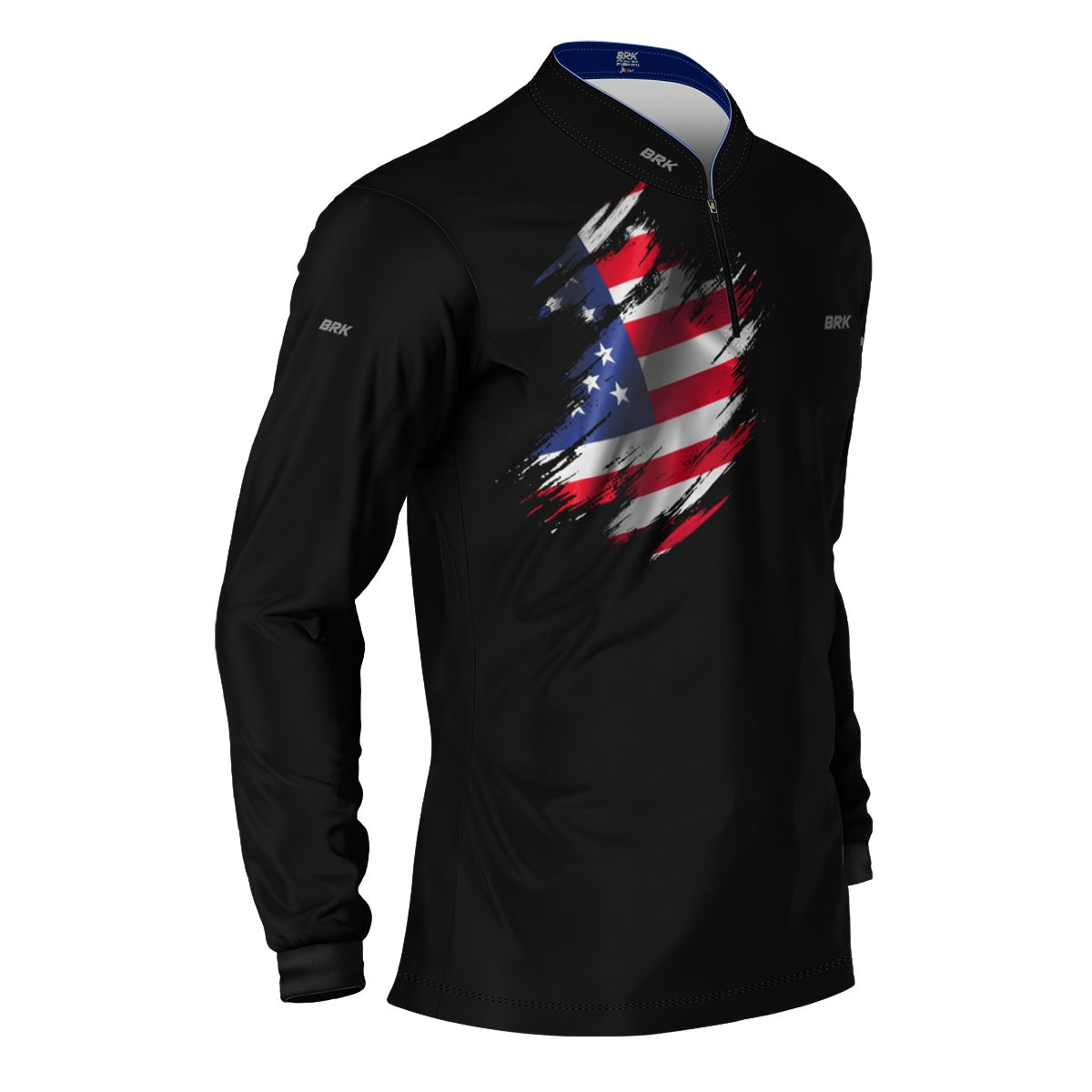 Camisa Agro Brk Clean Bandeira EUA com Proteção UV50+ - Brk Agro