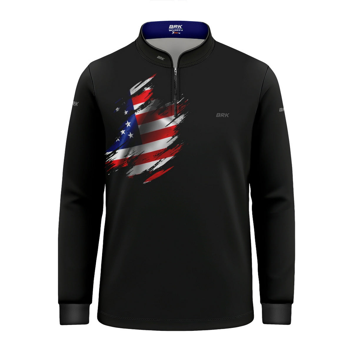 Camisa Agro Infantil Brk Clean Bandeira EUA com Proteção UV50+ - Brk Agro