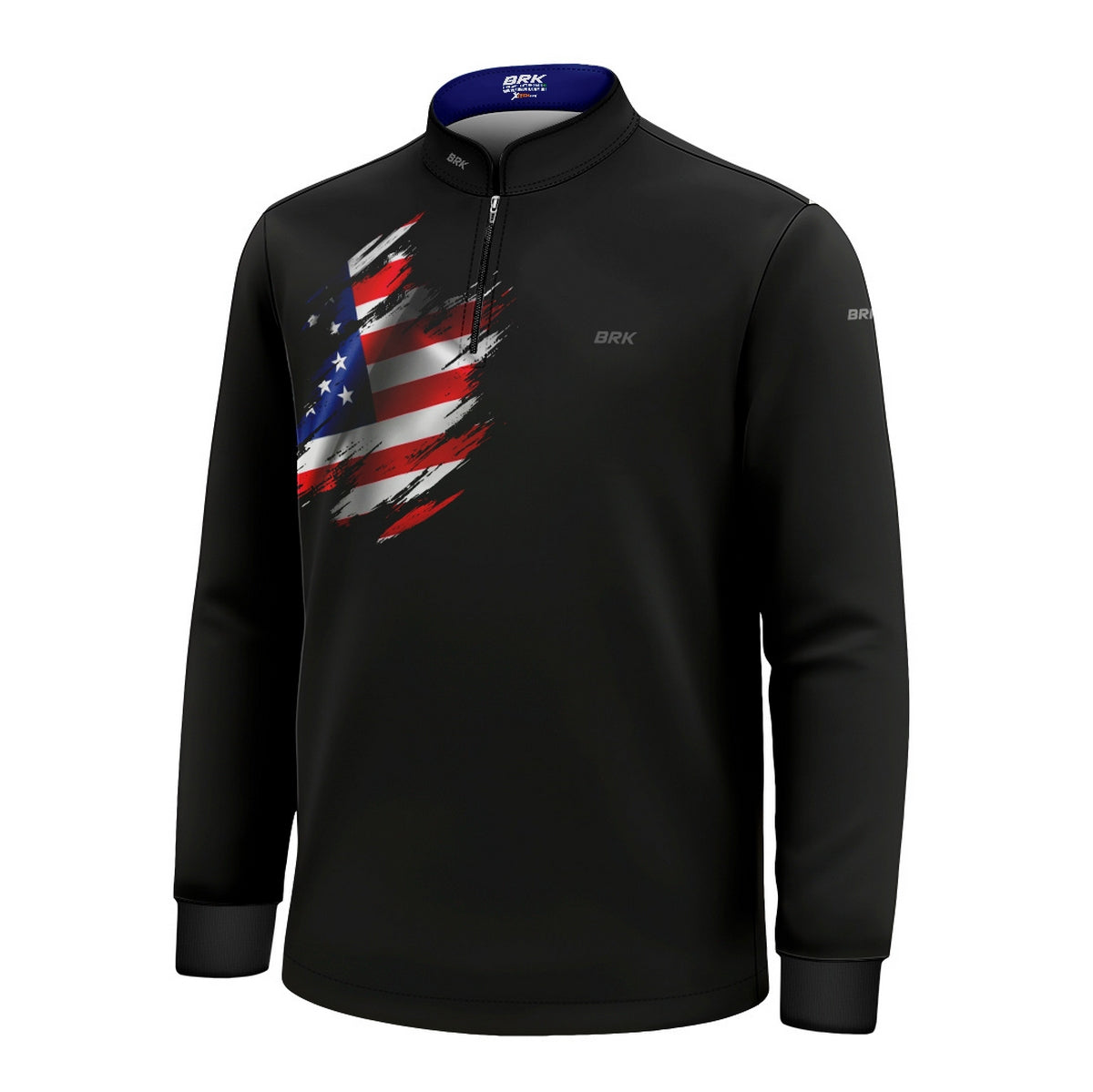 Camisa Agro Infantil Brk Clean Bandeira EUA com Proteção UV50+ - Brk Agro