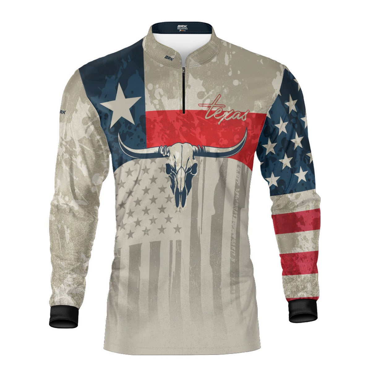 Camisa Brk Texas Long Horn com Proteção UV50+ - Brk Agro