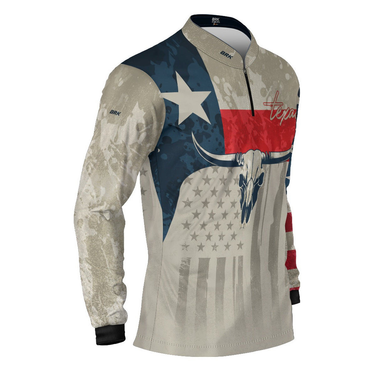 Camisa Brk Texas Long Horn com Proteção UV50+ - Brk Agro