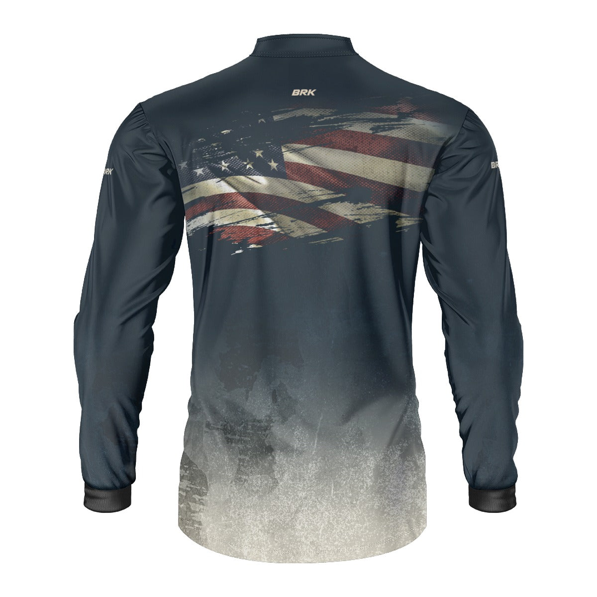 Camisa Agro Brk Clean Bandeira dos EUA com Proteção UV50+ - Brk Agro