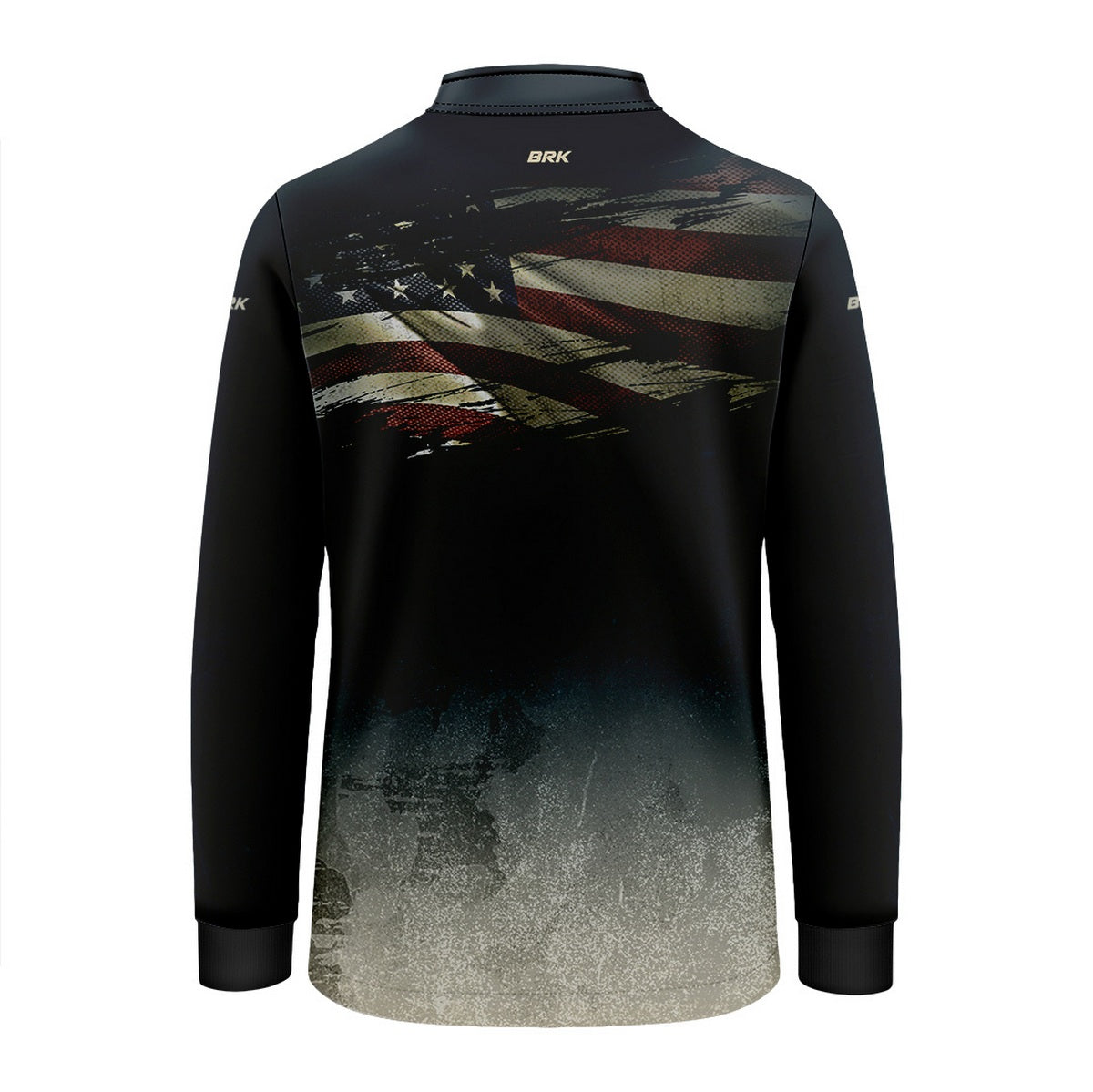 Camisa Agro Infantil Brk Clean Bandeira dos EUA com Proteção UV50+ - Brk Agro