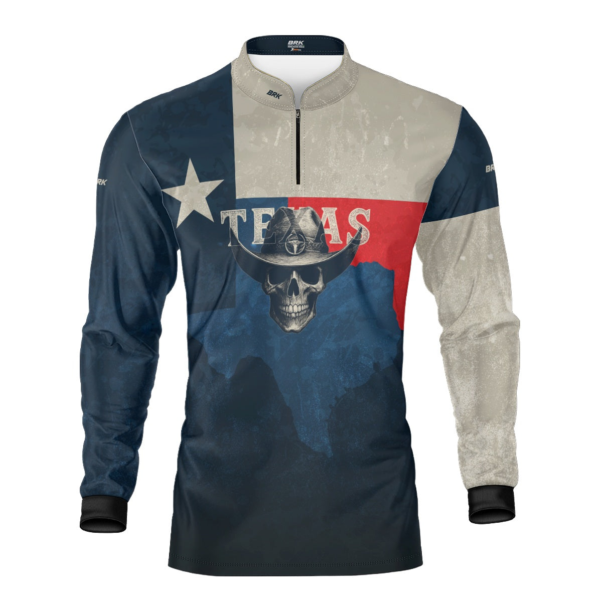Camisa Agro Brk Skull Texas com Proteção UV50+ - Brk Agro