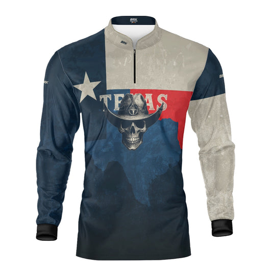 Camisa Agro Brk Skull Texas com Proteção UV50+
