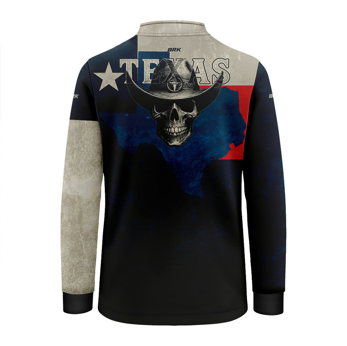 Camisa Agro Infantil Brk Skull Texas com Proteção UV50+ - Brk Agro