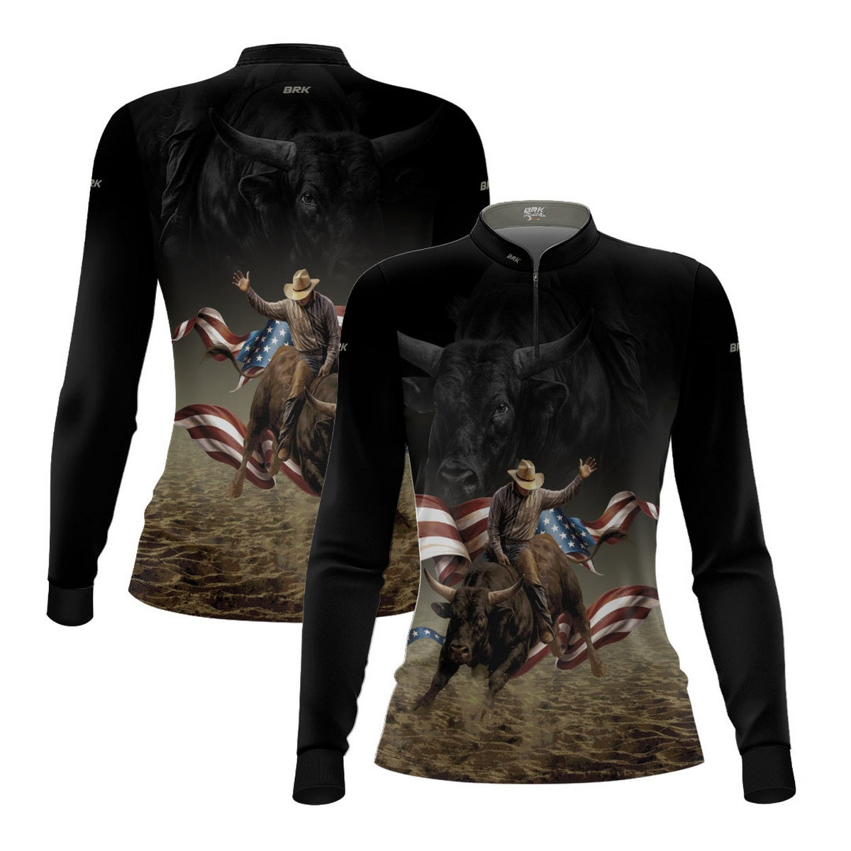 Camisa Agro Feminina Brk Texas Cowboy com Proteção UV50+ - Brk Agro