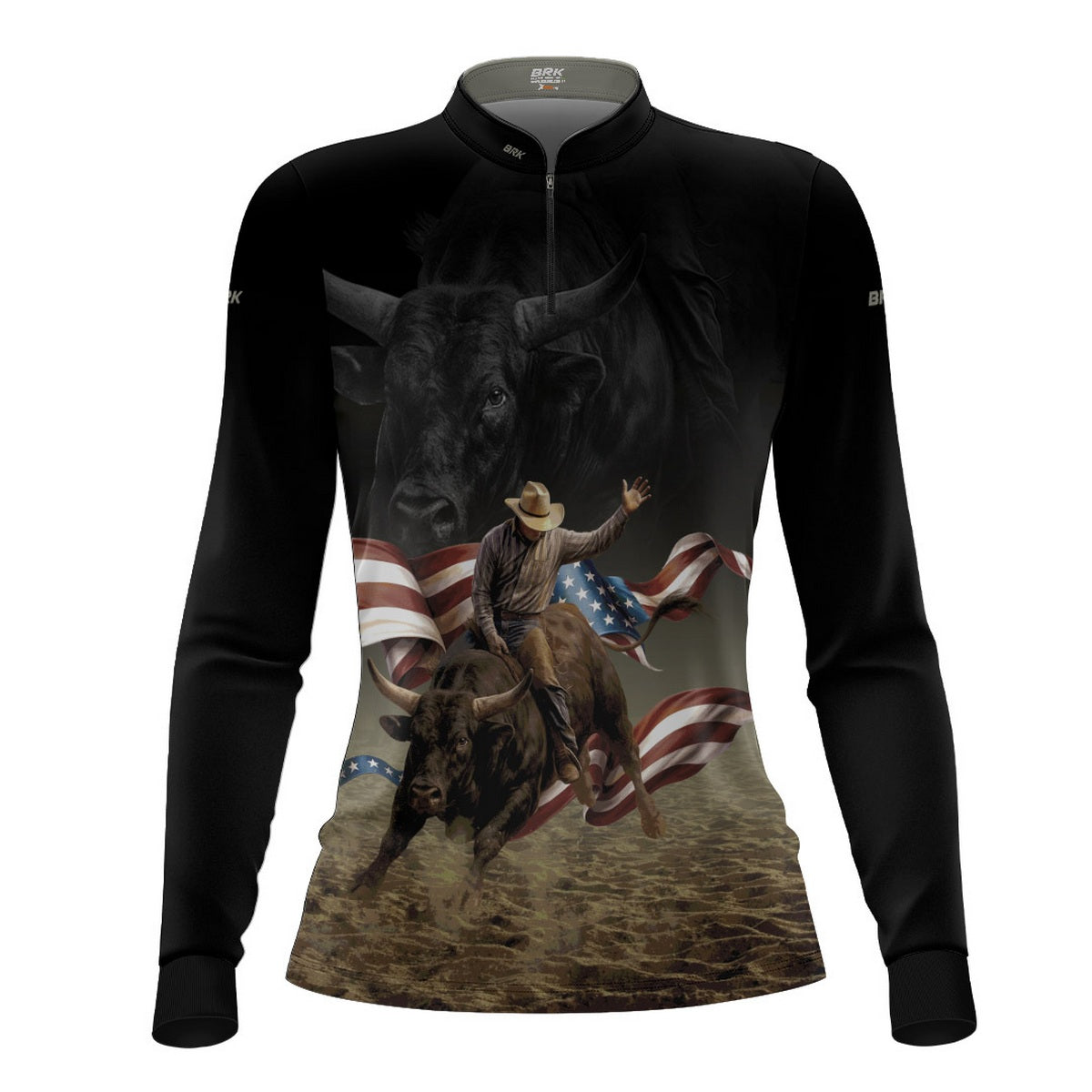 Camisa Agro Feminina Brk Texas Cowboy com Proteção UV50+ - Brk Agro