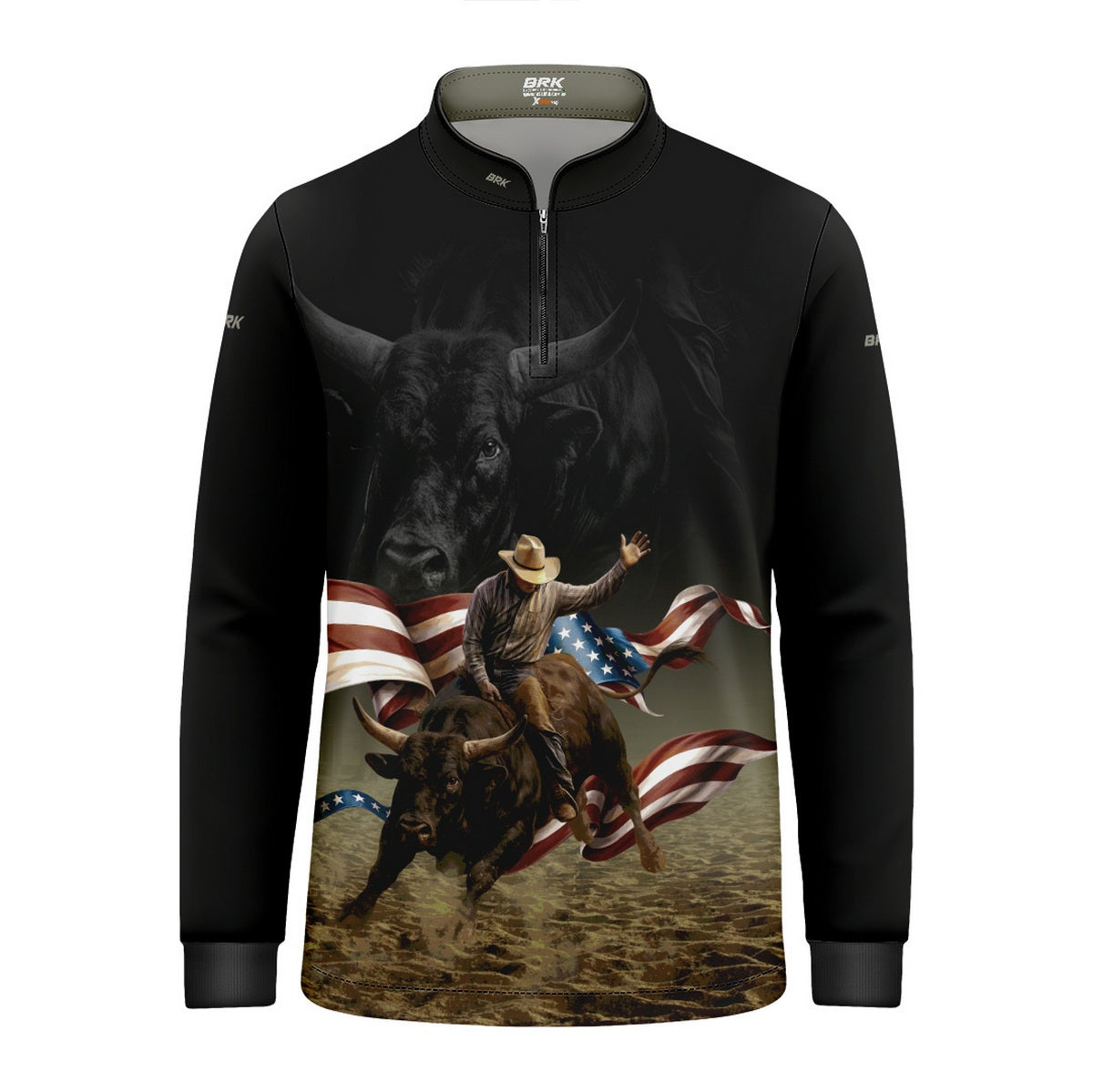 Camisa Agro Infantil Brk Texas Cowboy com Proteção UV50+ - Brk Agro