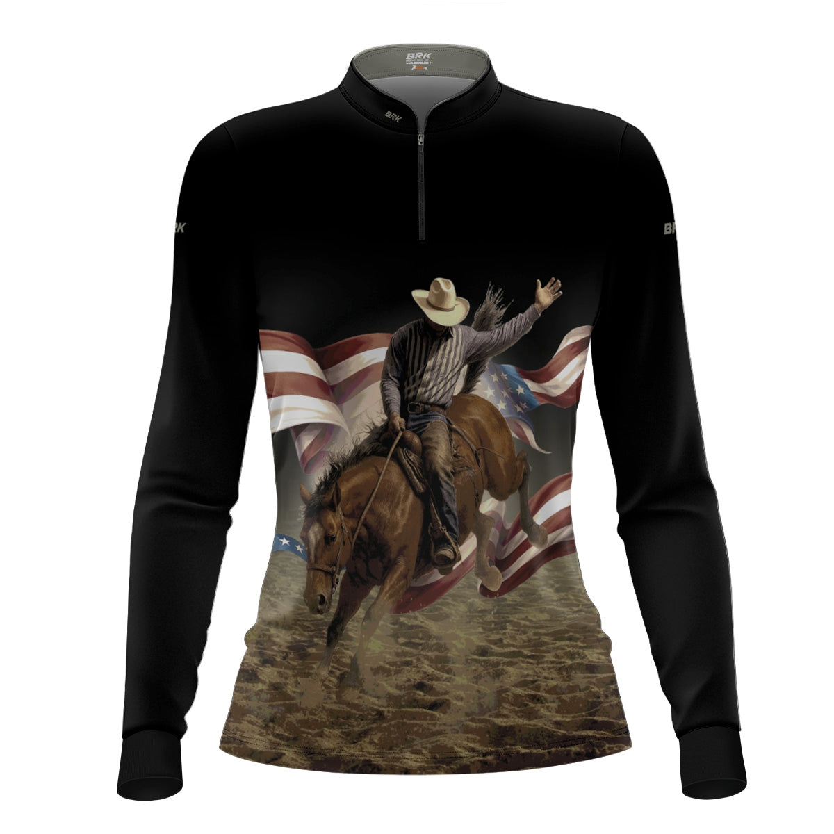 Camisa Agro Feminina Brk Texas Cowboy 2 com Proteção UV50+ - Brk Agro