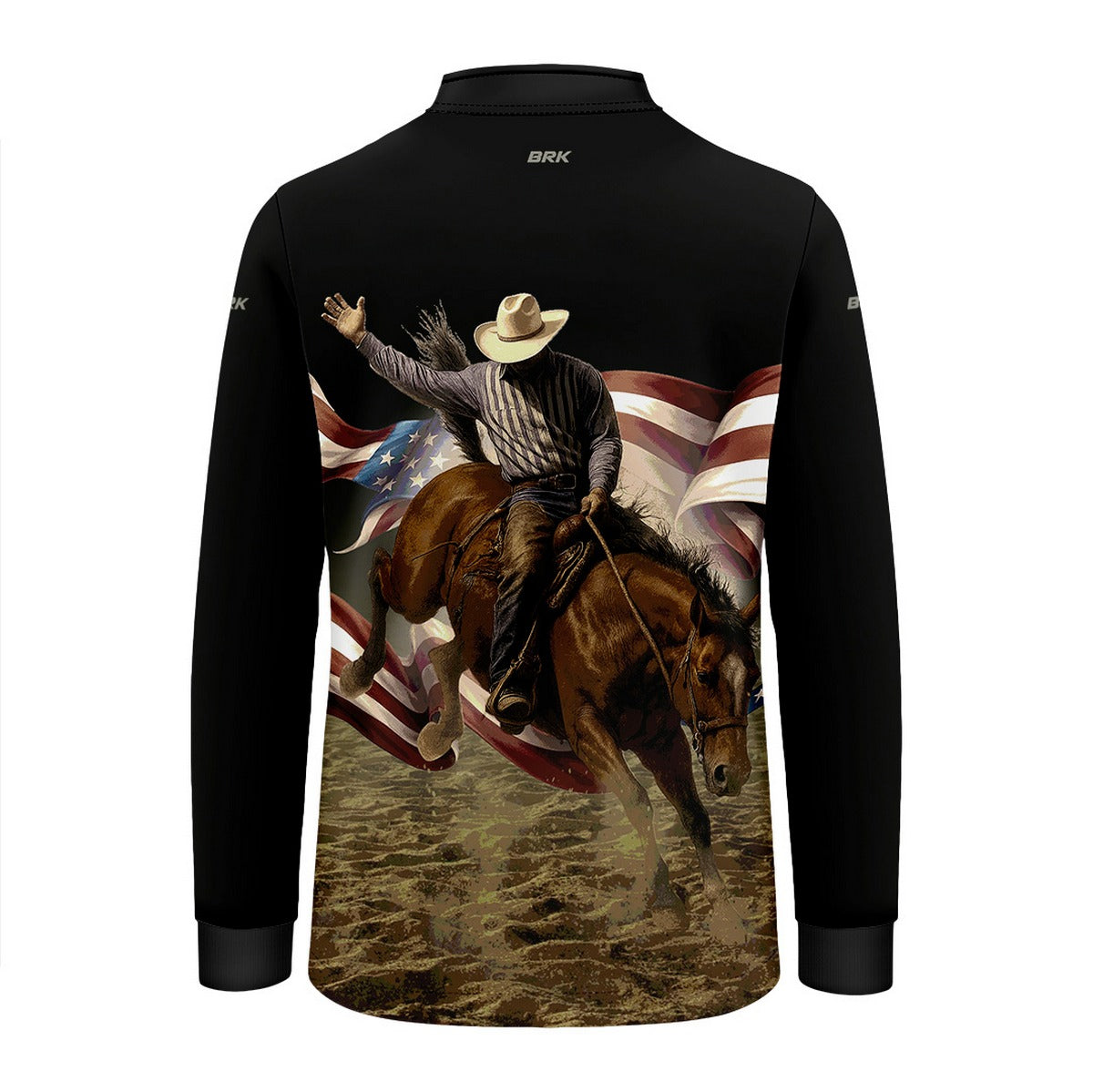Camisa Agro Infantil Brk Texas Cowboy 2 com Proteção UV50+ - Brk Agro