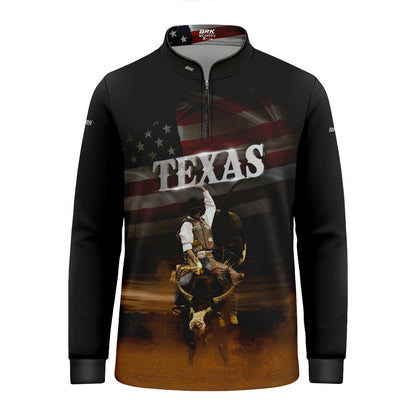 Camisa Agro Infantil Brk Texas Rodeio com Proteção UV50+ - Brk Agro