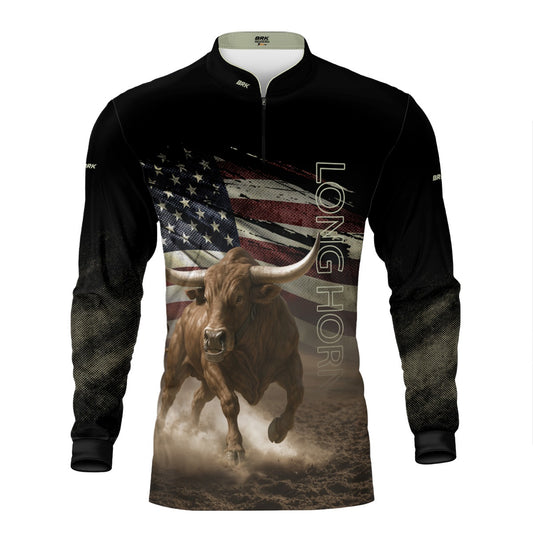 Camisa Agro Brk Touro Longhorn com Proteção UV50+