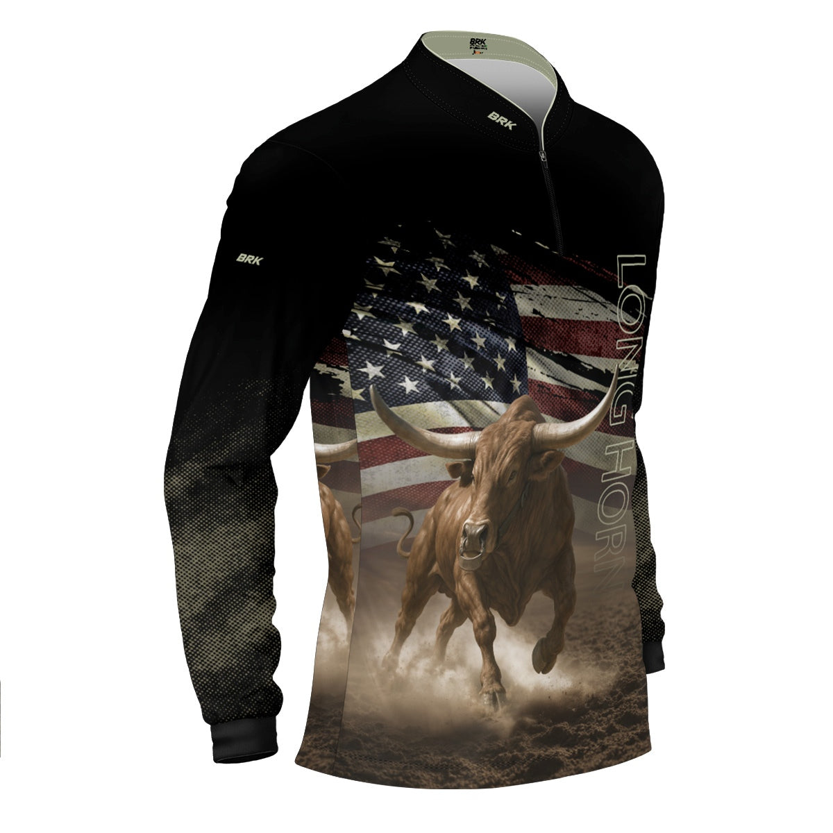 Camisa Agro Brk Touro Longhorn com Proteção UV50+ - Brk Agro