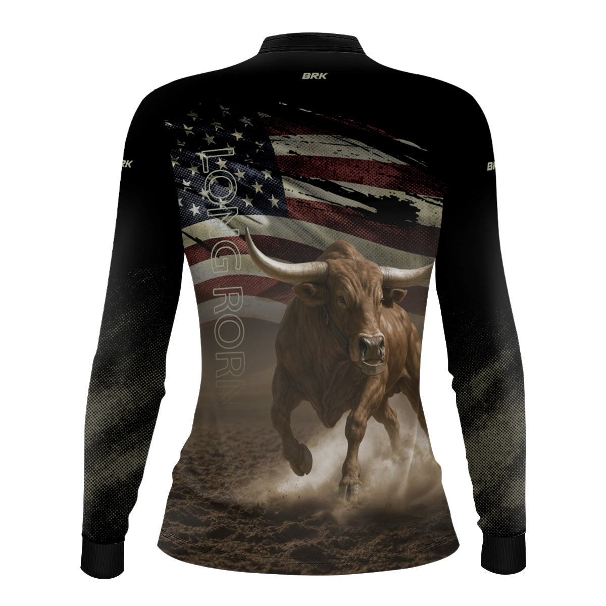 Camisa Agro Feminina Brk Touro Longhorn com Proteção UV50+ - Brk Agro