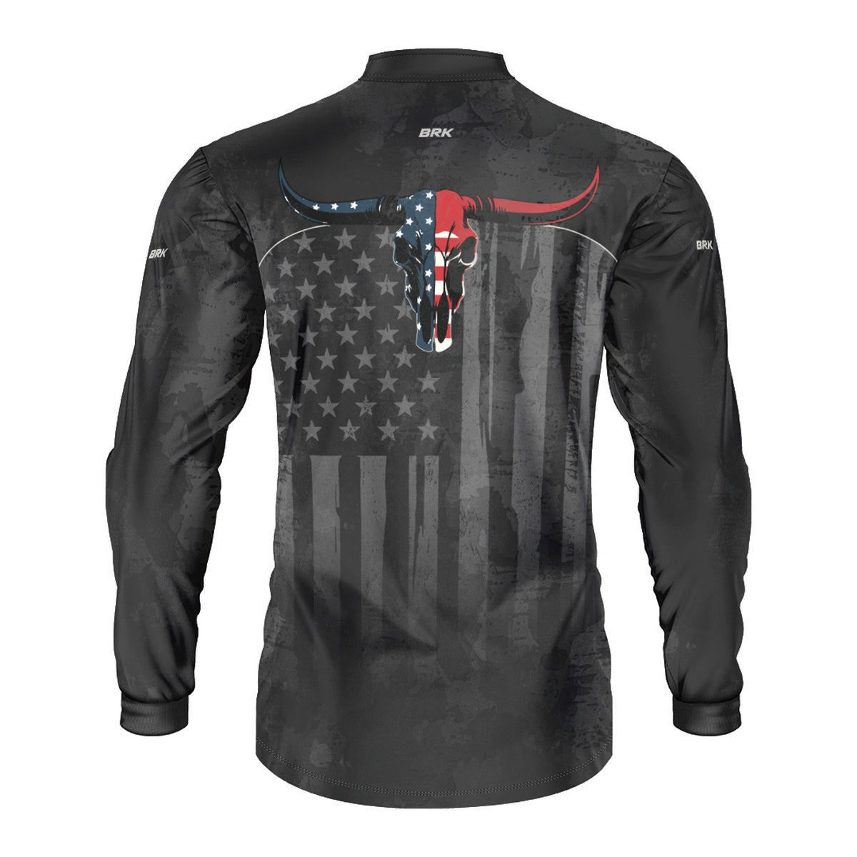 Camisa Agro Brk Skull Longhorn USA com Proteção UV50+ - Brk Agro