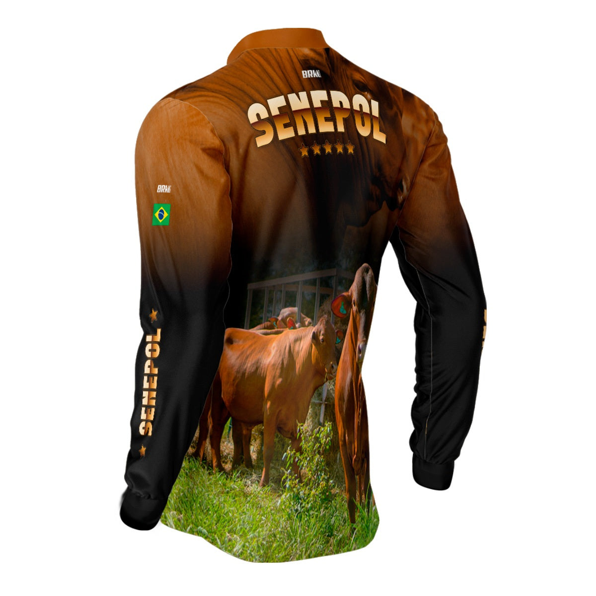 Camisa Agro Brk Senepol Proteção Solar UV50+ - Brk Agro