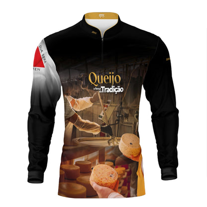 Camisa Agro Brk A Força da Tradição Produção de Queijo MG com Proteção UV50+ - Brk Agro