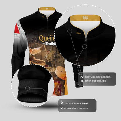 Camisa Agro Brk A Força da Tradição Produção de Queijo MG com Proteção UV50+ - Brk Agro