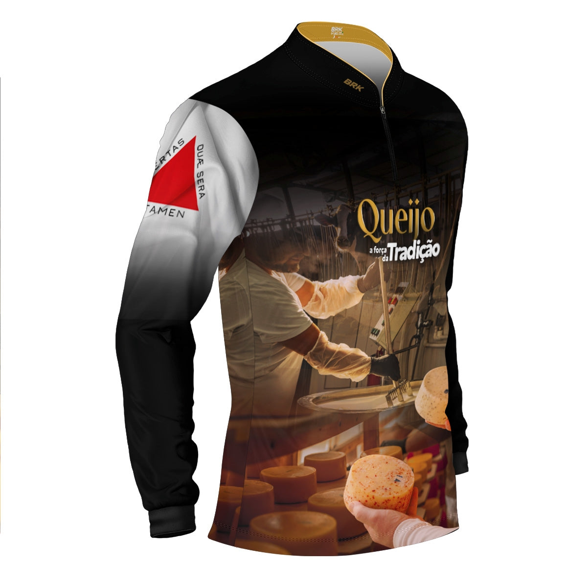 Camisa Agro Brk A Força da Tradição Produção de Queijo MG com Proteção UV50+ - Brk Agro