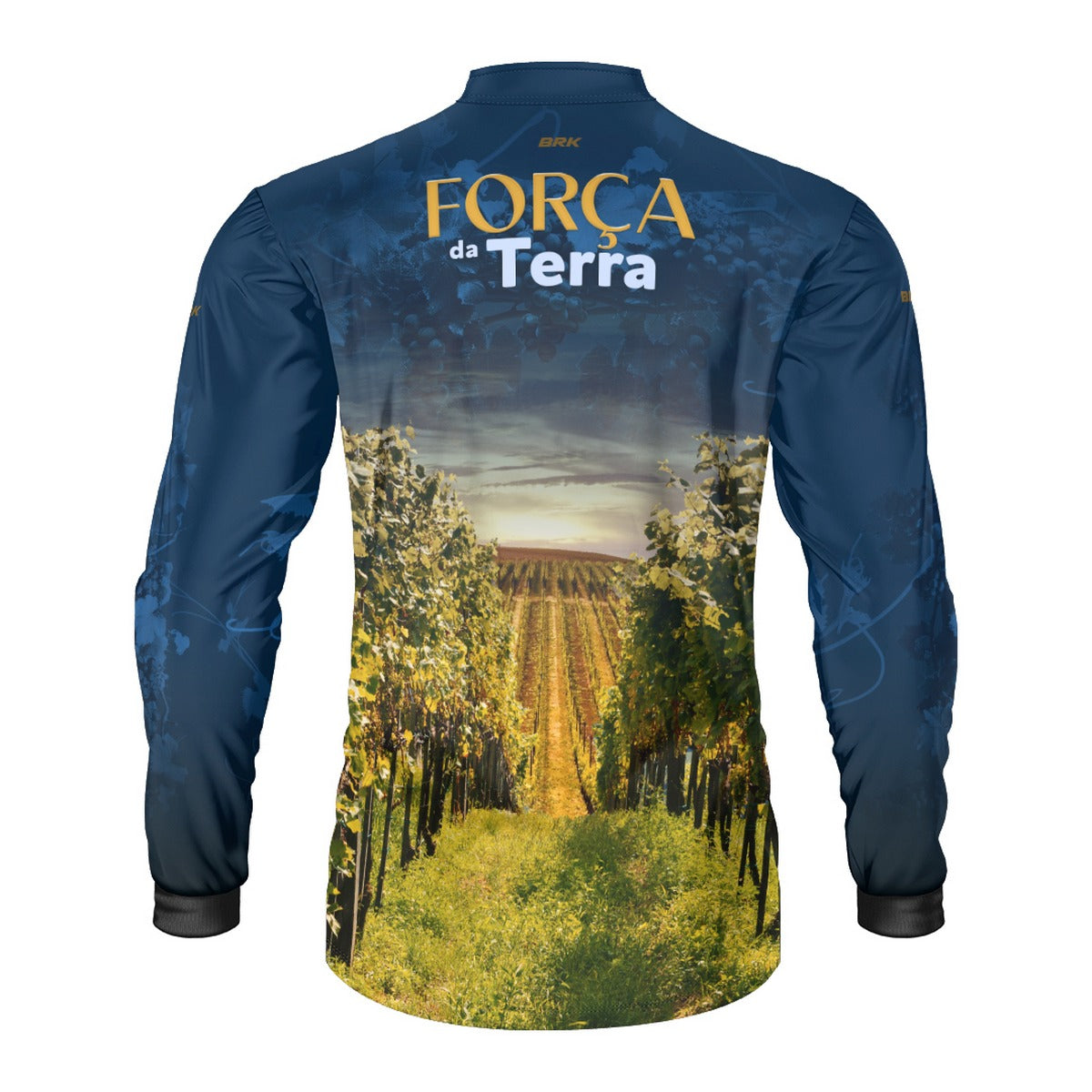Camisa Agro Brk A Força da Terra Produção de Uva com Proteção UV50+ - Brk Agro