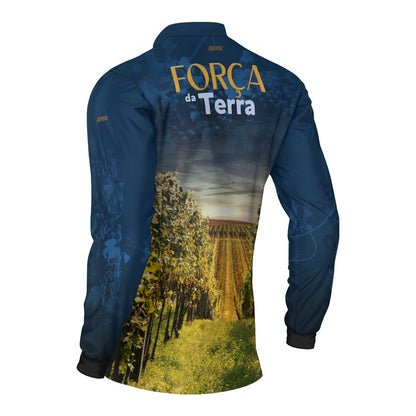 Camisa Agro Brk A Força da Terra Produção de Uva com Proteção UV50+ - Brk Agro
