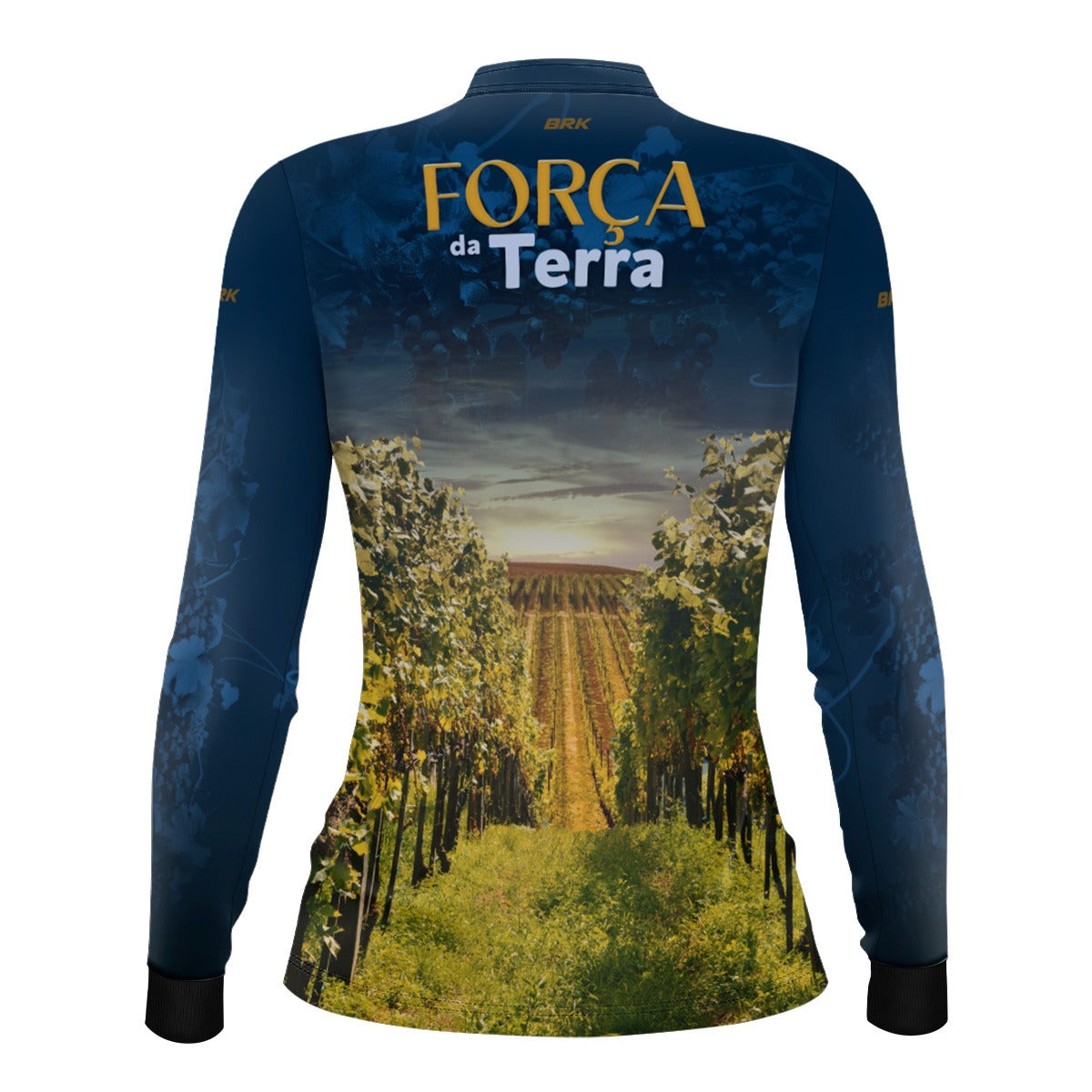 Camisa Agro Feminina Brk A Força da Terra Produção de Uva com Proteção UV50+ - Brk Agro