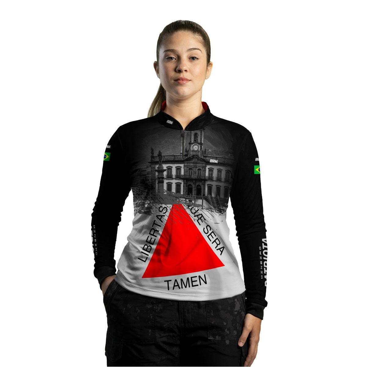 Camisa Feminina Brk Minas Gerais Proteção Solar UV50+ - Brk Agro