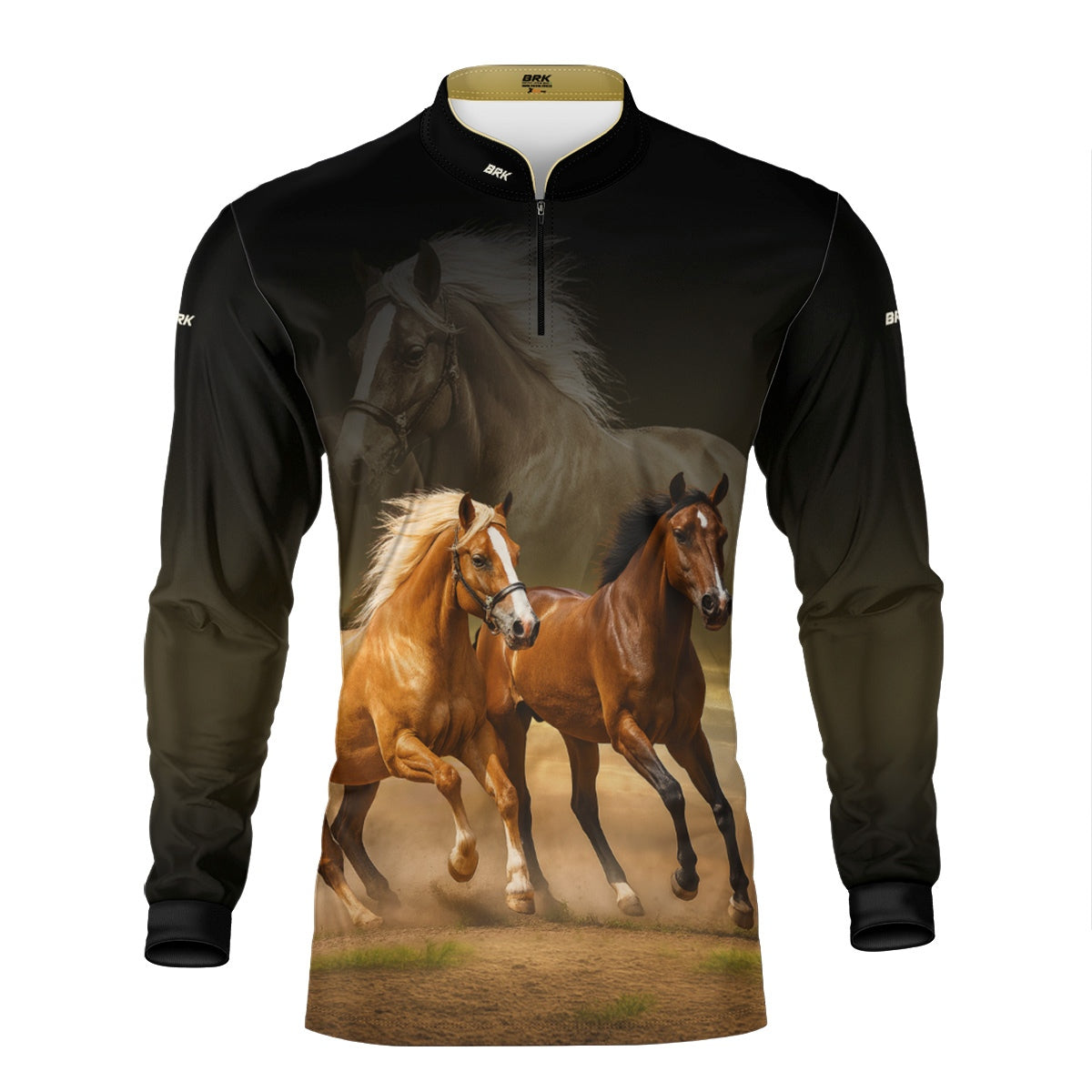 Camisa Agro Brk Cavalos com Proteção UV50+ - Brk Agro