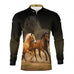 Camisa Agro Brk Cavalos com Proteção UV50+ - Brk Agro