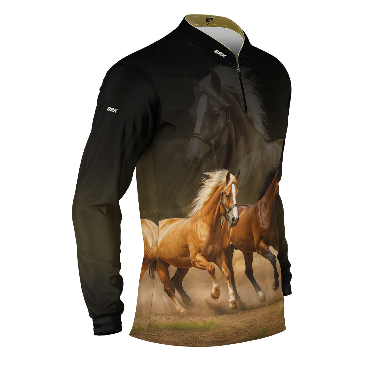 Camisa Agro Brk Cavalos com Proteção UV50+ - Brk Agro