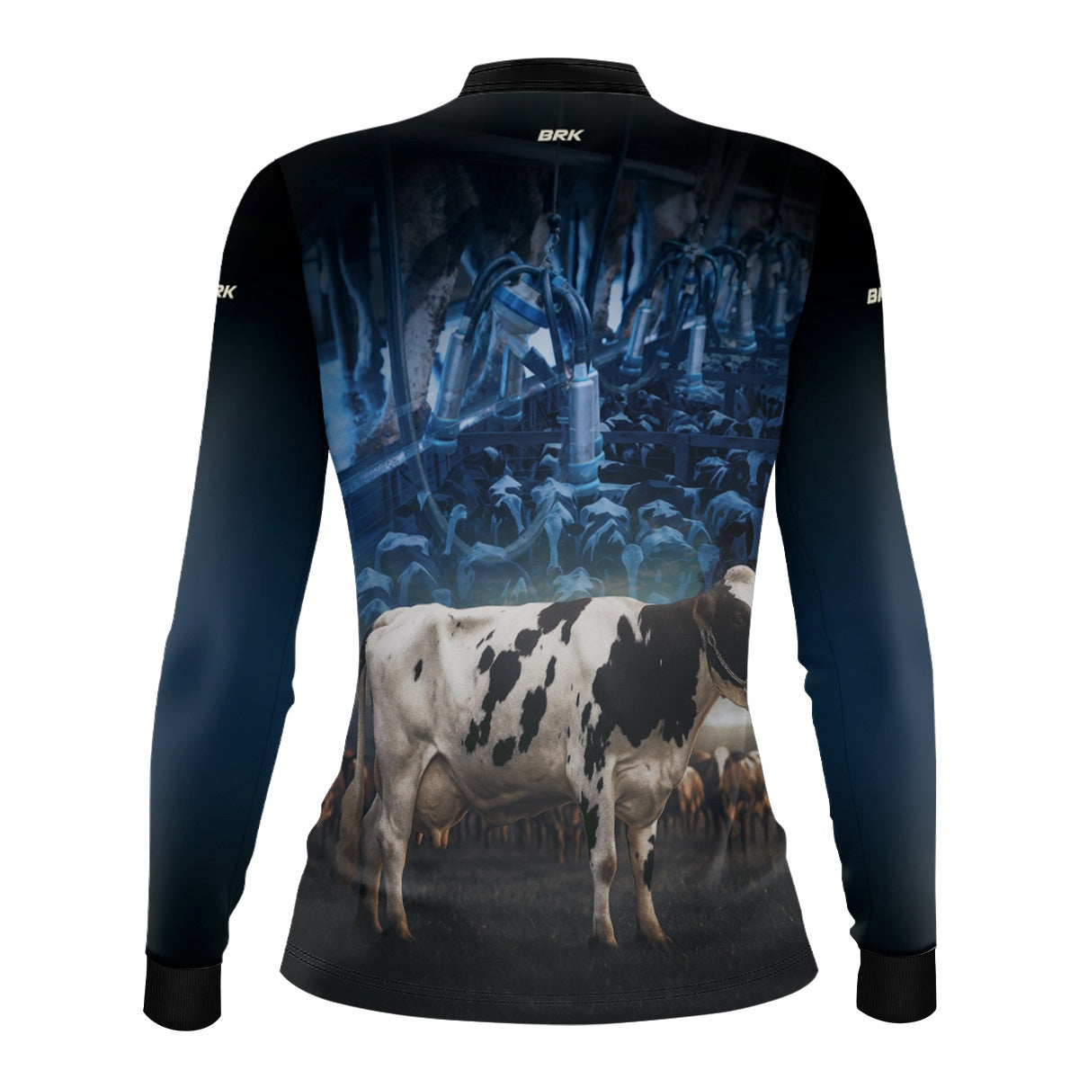Camisa Agro Feminina Brk Gado Leiteiro com Proteção UV50+ - Brk Agro