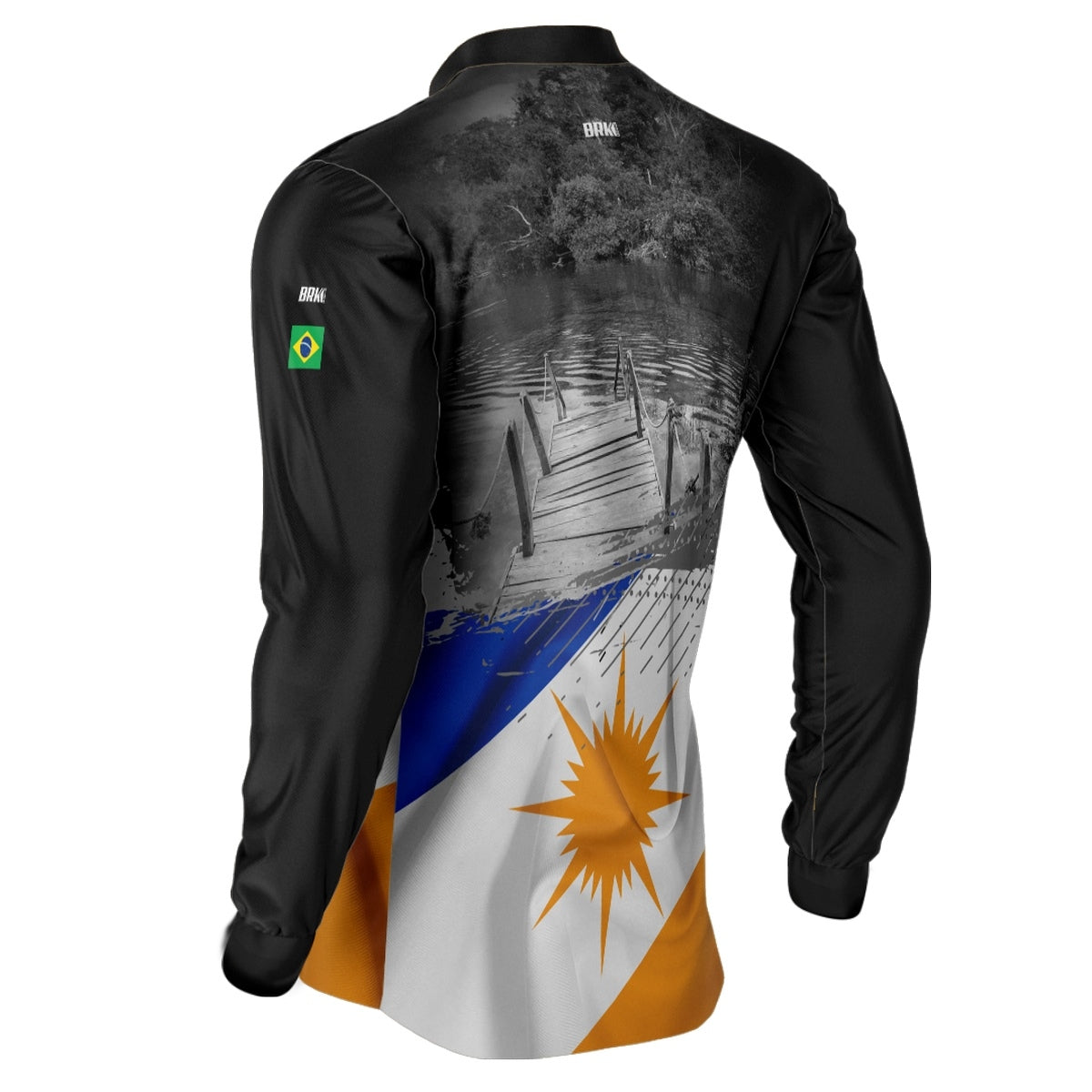Camisa Masculina Brk Bandeira do Estado do Tocantins com Proteção Solar UV50+ - Brk Agro