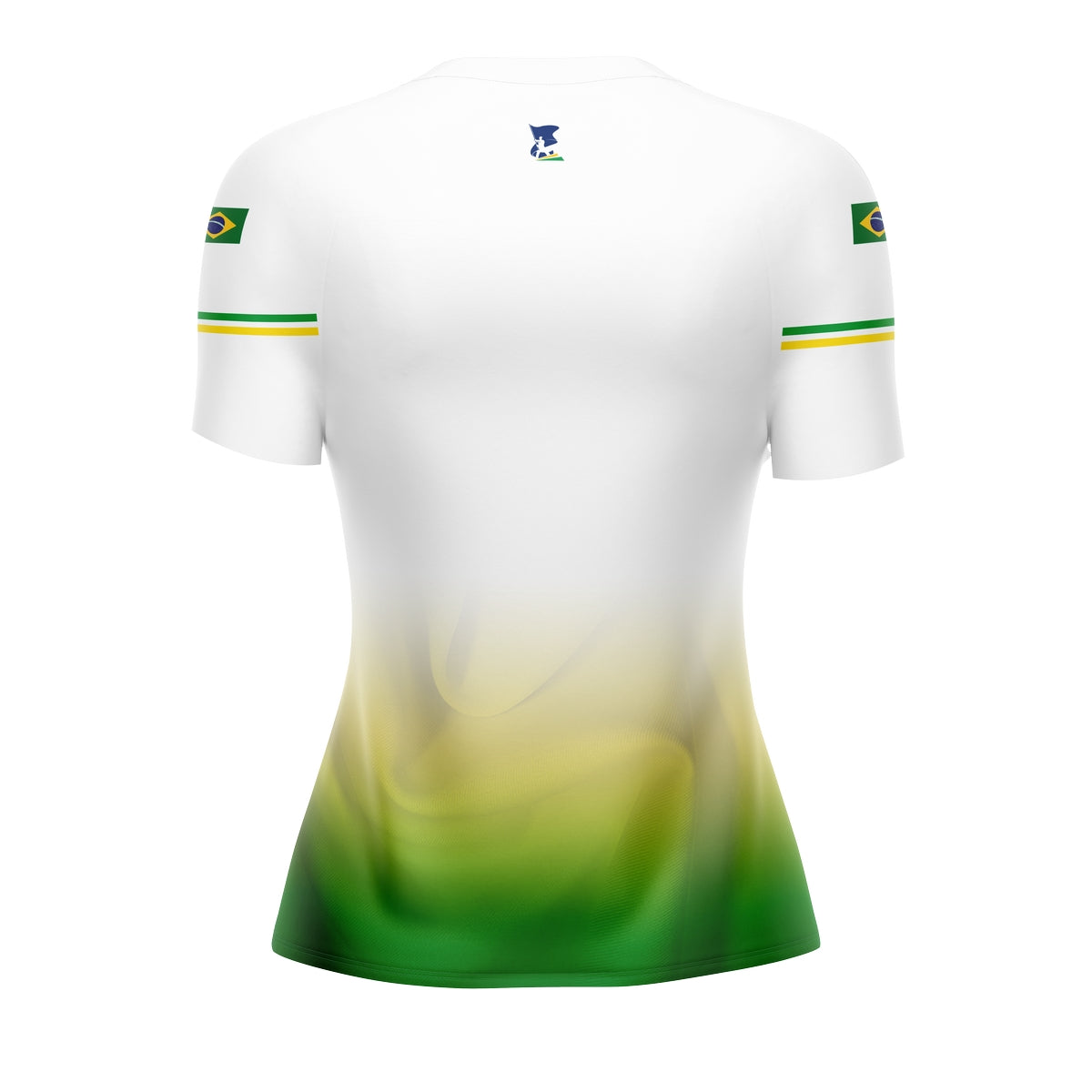 Camiseta Brasil Patriota Feminina Brasil Acima de Tudo Branca Envio Imediato - Brk Agro
