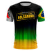 Camiseta Brasil Patriota MG Fechado com Proteção UV 50+ Envio Imediato - Brk Agro