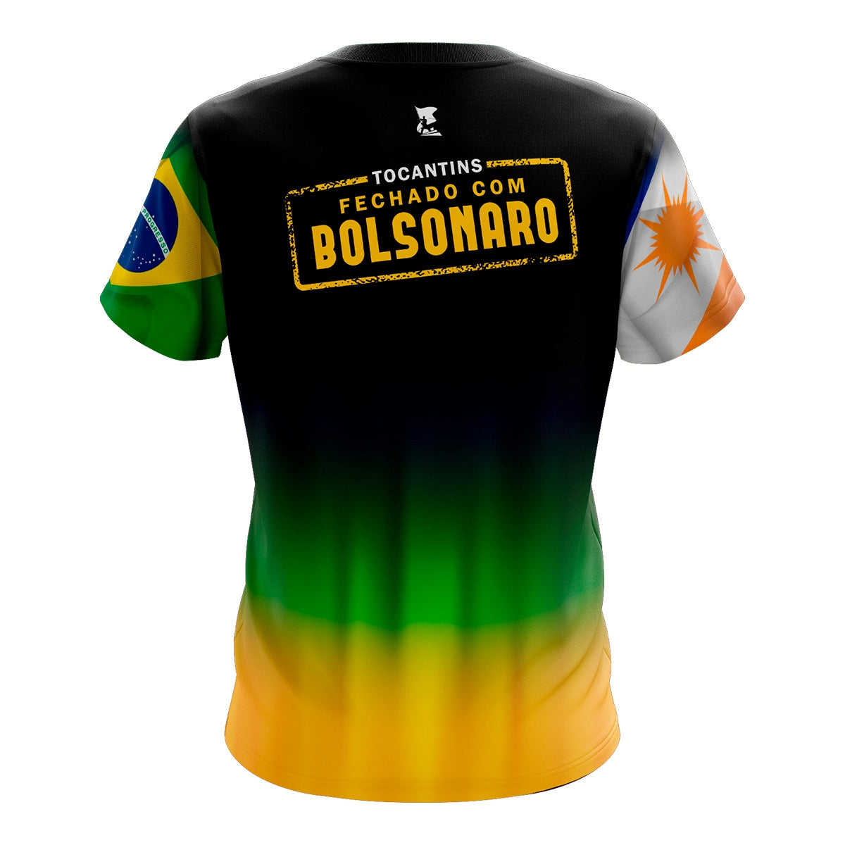 Camiseta Fechado com Bolsonaro Tocantins Patriota Envio Imediato - Brk Agro