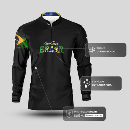 Camisa Agro Brk Patriota com Proteção Solar UV50+