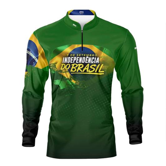 Camisa Agro Brk Independência Brasil com Proteção Solar UV50+