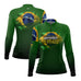 Camisa Agro Feminina Brk Independência Brasil com Proteção Solar UV50+ - Brk Agro