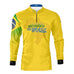 Camisa Agro Brk Independência Brasil Amarelo com Proteção Solar UV50+ - Brk Agro