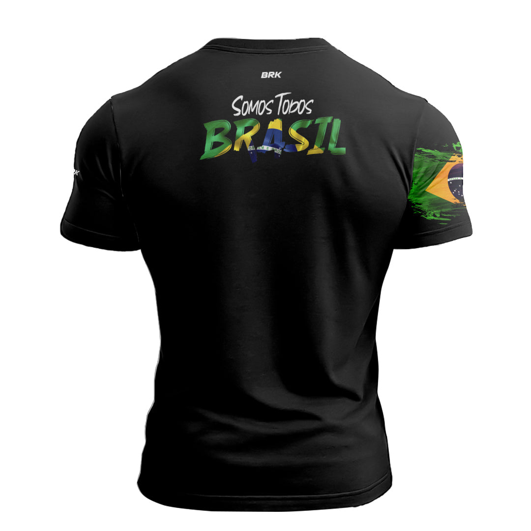 Camiseta Agro Brk Somos Todos Brasil com Proteção Solar UV50+ - Brk Agro