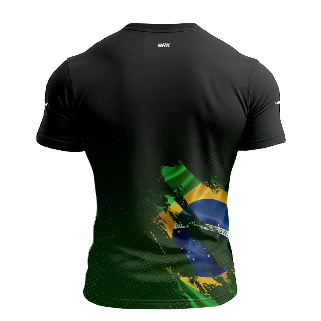 Camiseta Agro Brk Brasil Lateral com Proteção Solar UV50+ - Brk Agro