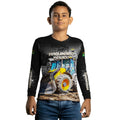 Camisa Agro Infantil Brk Pá Carregadeira com Proteção Solar UV50+ - Brk Agro