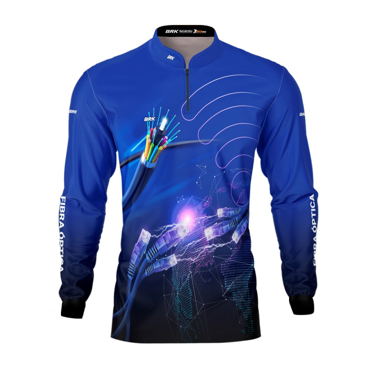 Camisa Brk Tecnologia Fibra Óptica com UV50+ - Brk Agro