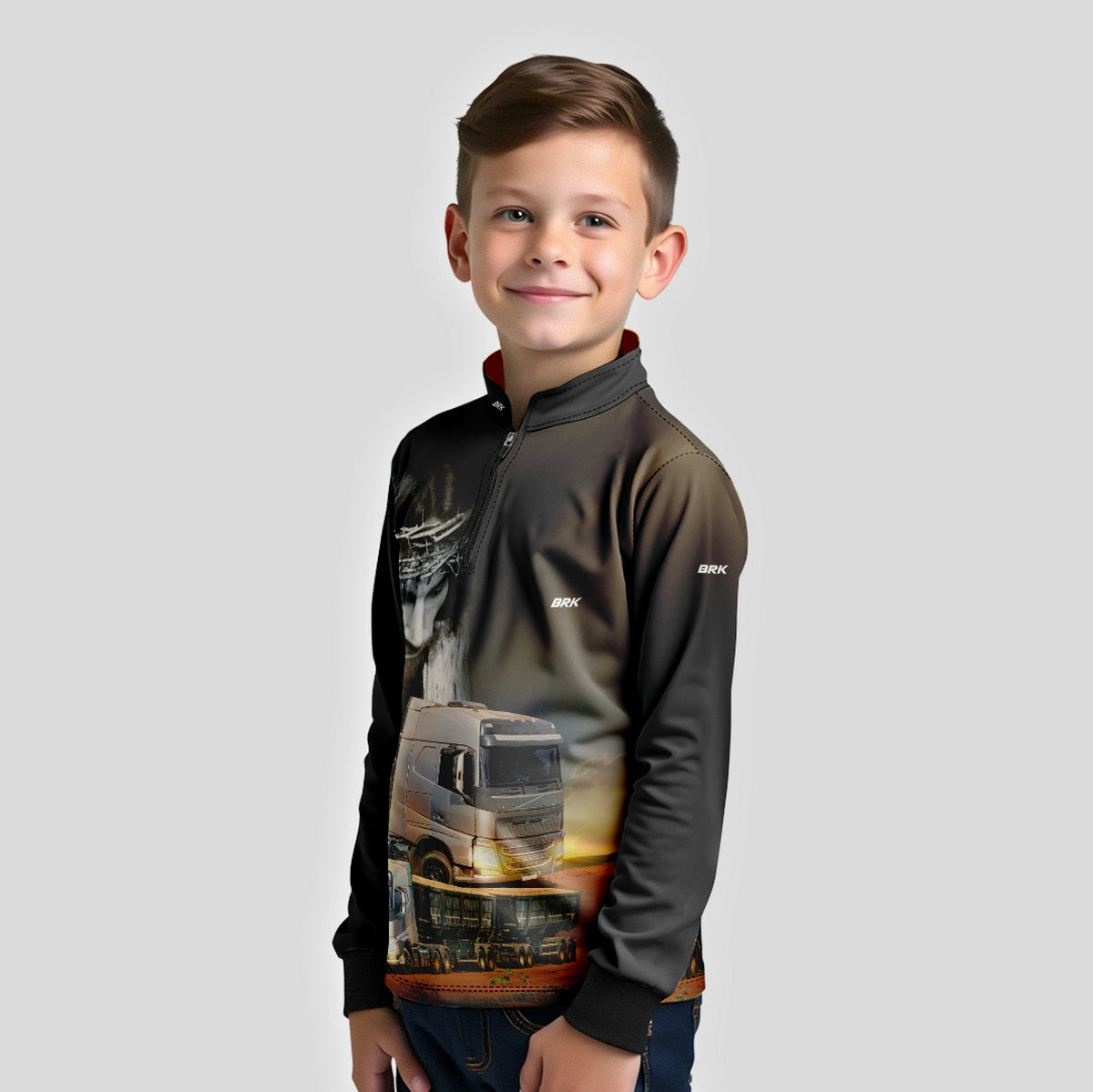 Camisa Agro Brk Rodagem com Proteção Solar UV50+ - Brk Agro