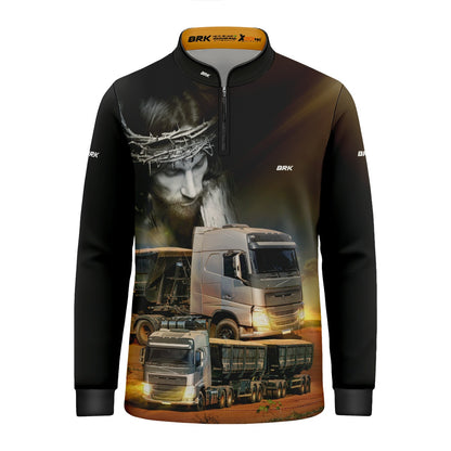 Camisa Agro Brk Rodagem com Proteção Solar UV50+ - Brk Agro