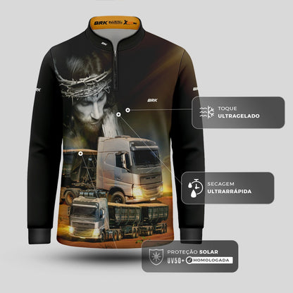 Camisa Agro Brk Rodagem com Proteção Solar UV50+ - Brk Agro